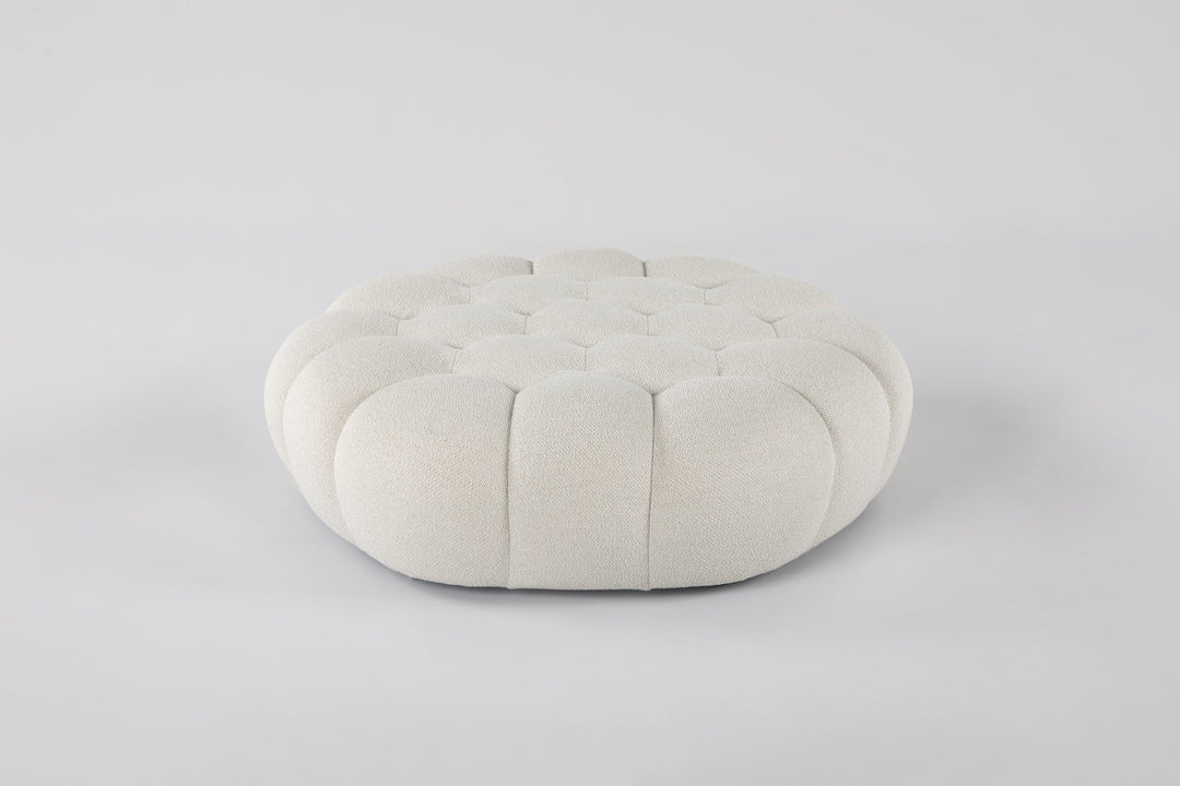 Bubble Large Ottoman Orsetto Ivory Ottomans Roche Bobois   