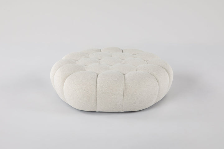 Bubble Large Ottoman Orsetto Ivory Ottomans Roche Bobois   