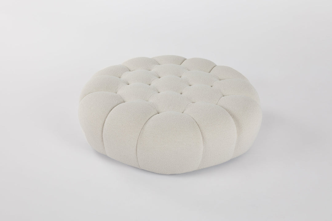 Bubble Large Ottoman Orsetto Ivory Ottomans Roche Bobois   