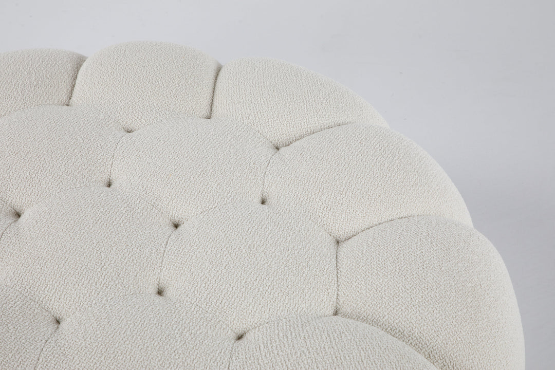 Bubble Large Ottoman Orsetto Ivory Ottomans Roche Bobois   