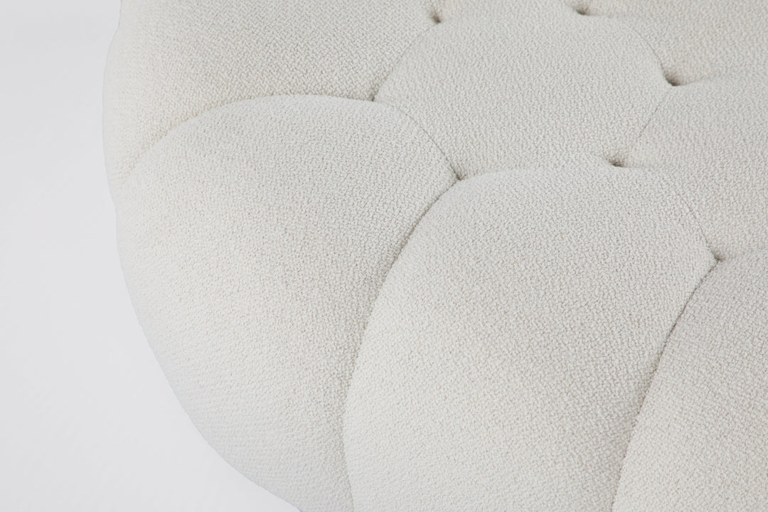 Bubble Large Ottoman Orsetto Ivory Ottomans Roche Bobois   