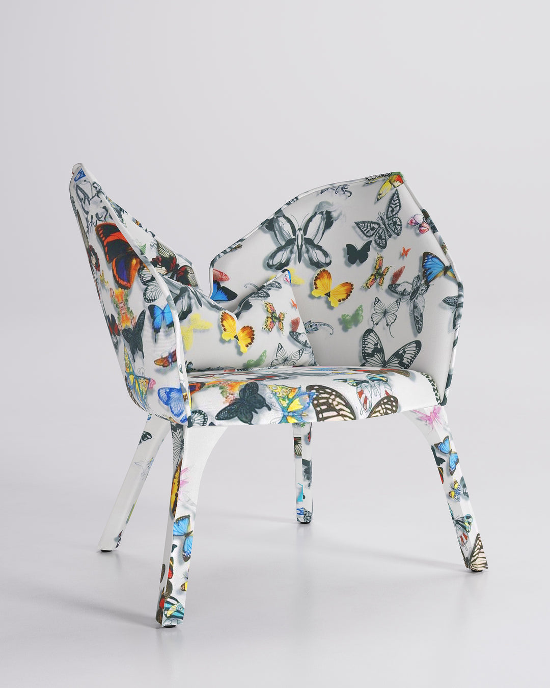 Lady B Armchair Christian Lacroix White Armchairs Roche Bobois   