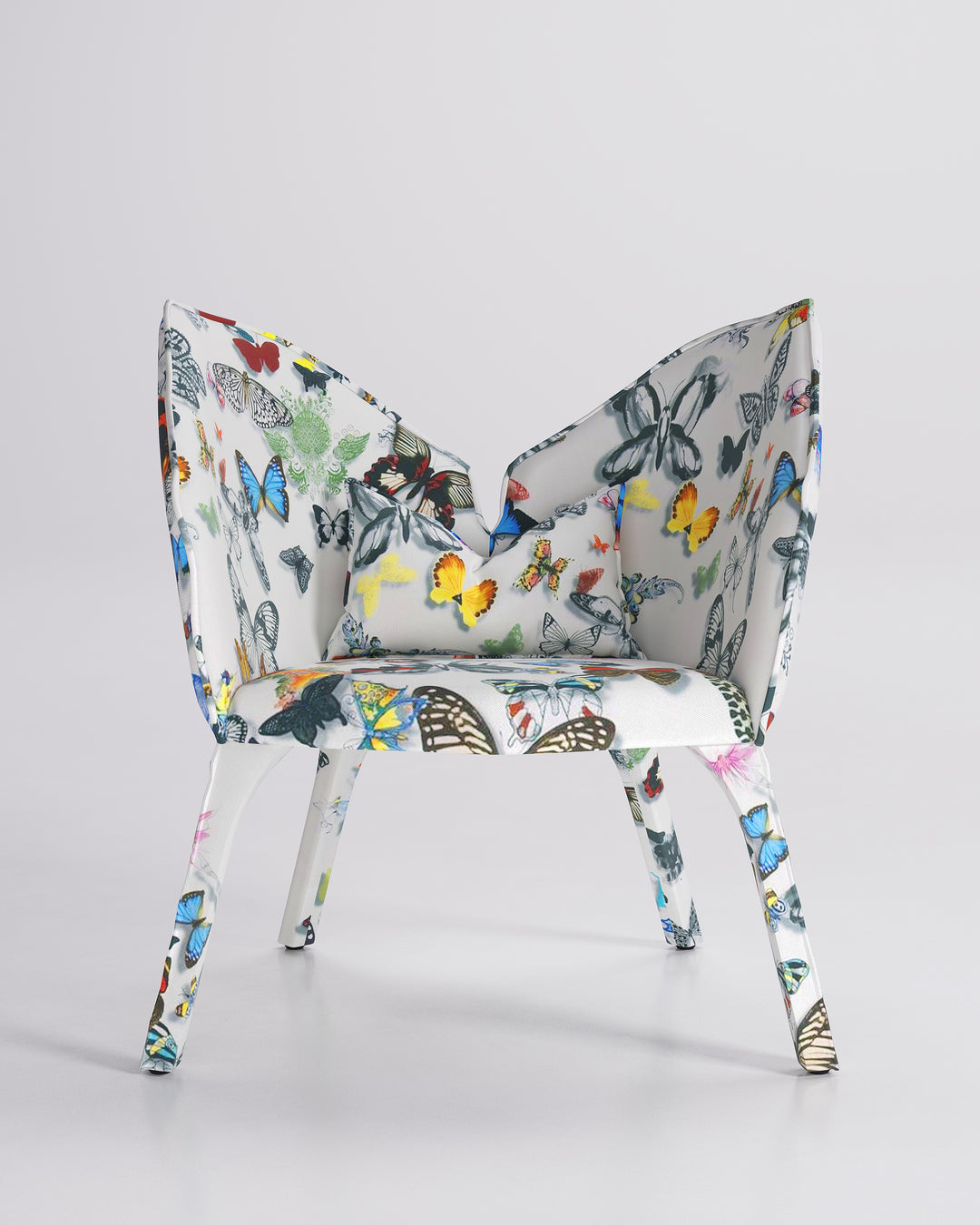 Lady B Armchair Christian Lacroix White Armchairs Roche Bobois   
