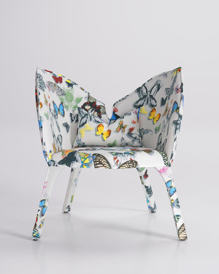 Lady B Armchair Christian Lacroix White Armchairs Roche Bobois   