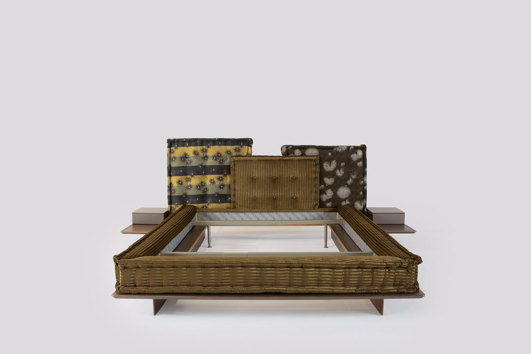 Mah Jong Kenzo Queen Platform Bed Beds & Bed Frames Roche Bobois   