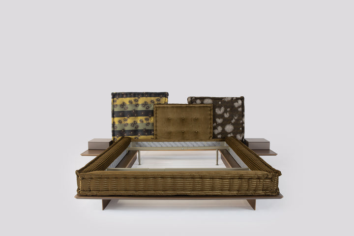 Mah Jong Kenzo Queen Platform Bed Beds & Bed Frames Roche Bobois   