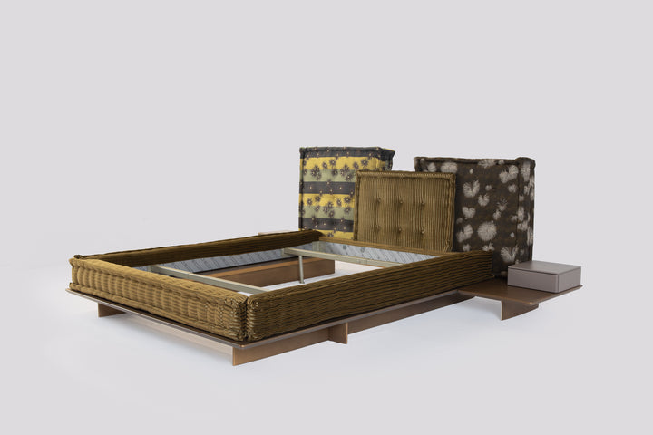 Mah Jong Kenzo Queen Platform Bed Beds & Bed Frames Roche Bobois   