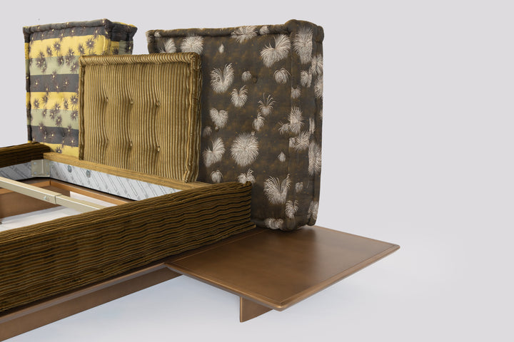 Mah Jong Kenzo Queen Platform Bed Beds & Bed Frames Roche Bobois   