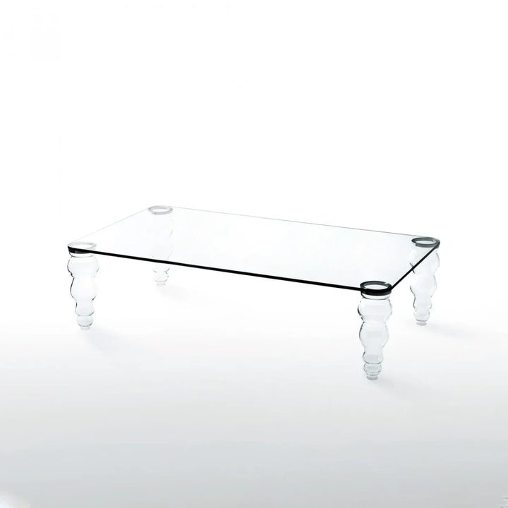 Post Modern Rectangular Coffee Table Coffee Table Glas Italia   