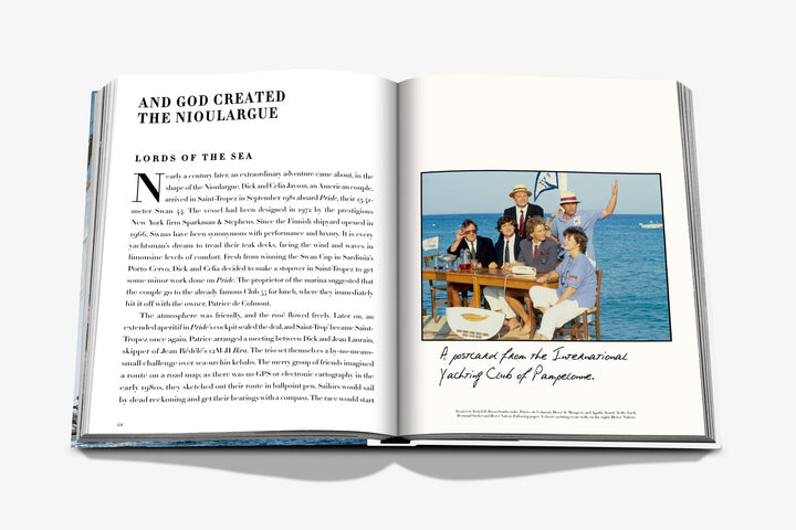 Saint-Tropez Yachting Print Books Assouline