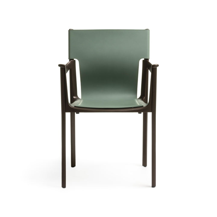Venice Armchair Chairs Magis Dark Bronze Sage