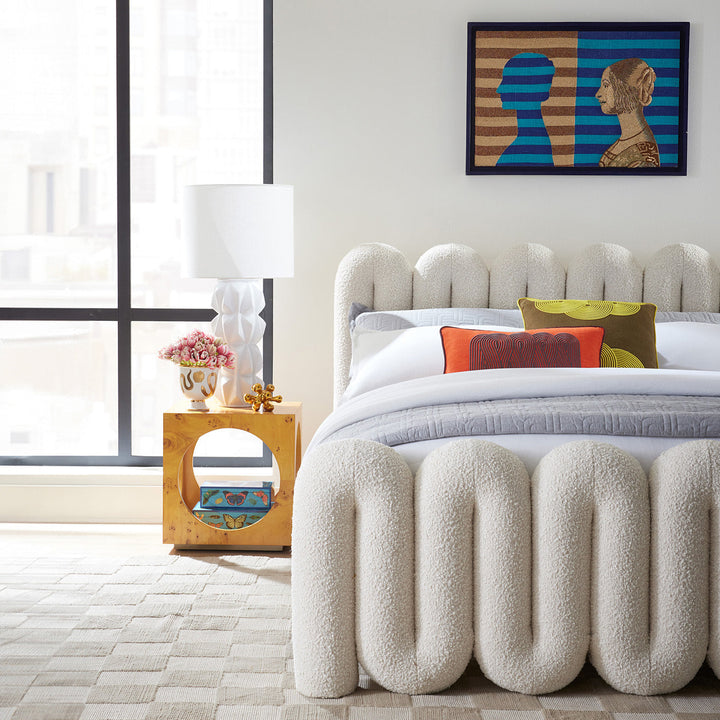 Pompidou Tangerine Path Pillow Jonathan Adler