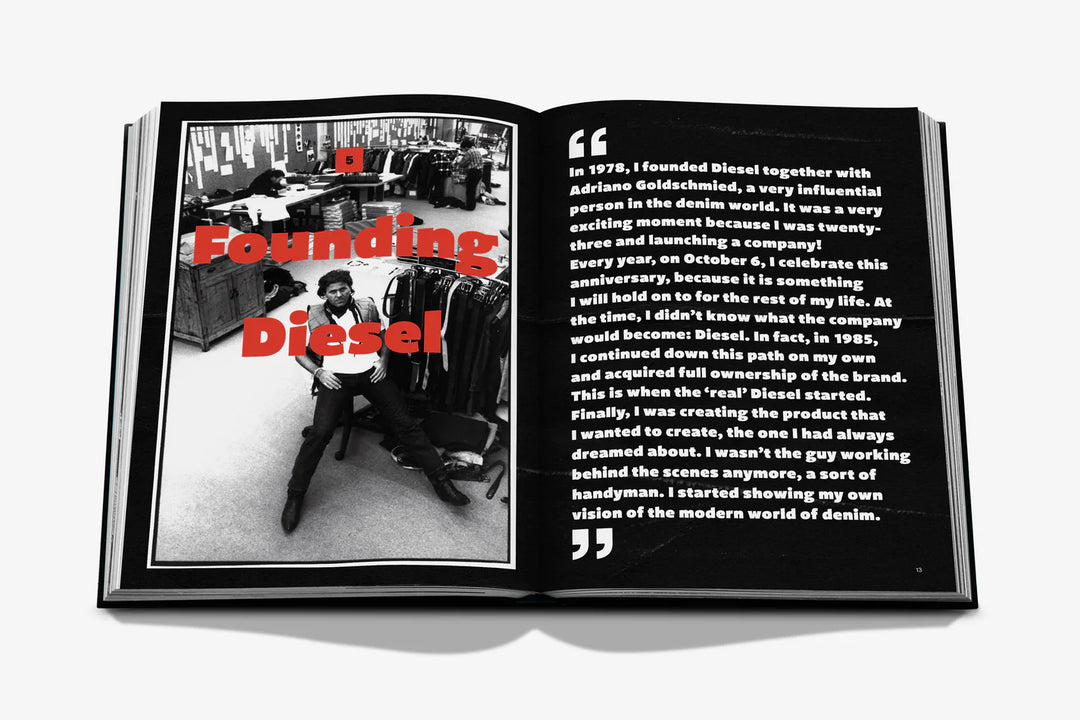 Seventy: Renzo Rosso Book Print Books Assouline