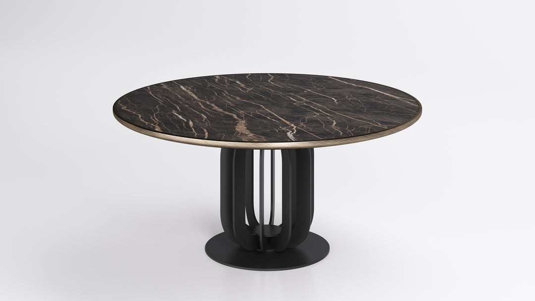 Soho Keramik Premium Round Dining Table Dining Table Cattelan Italia   