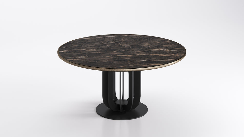 Soho Keramik Premium Round Dining Table Dining Table Cattelan Italia   