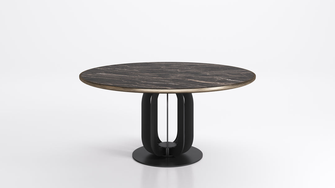 Soho Keramik Premium Round Dining Table Dining Table Cattelan Italia   