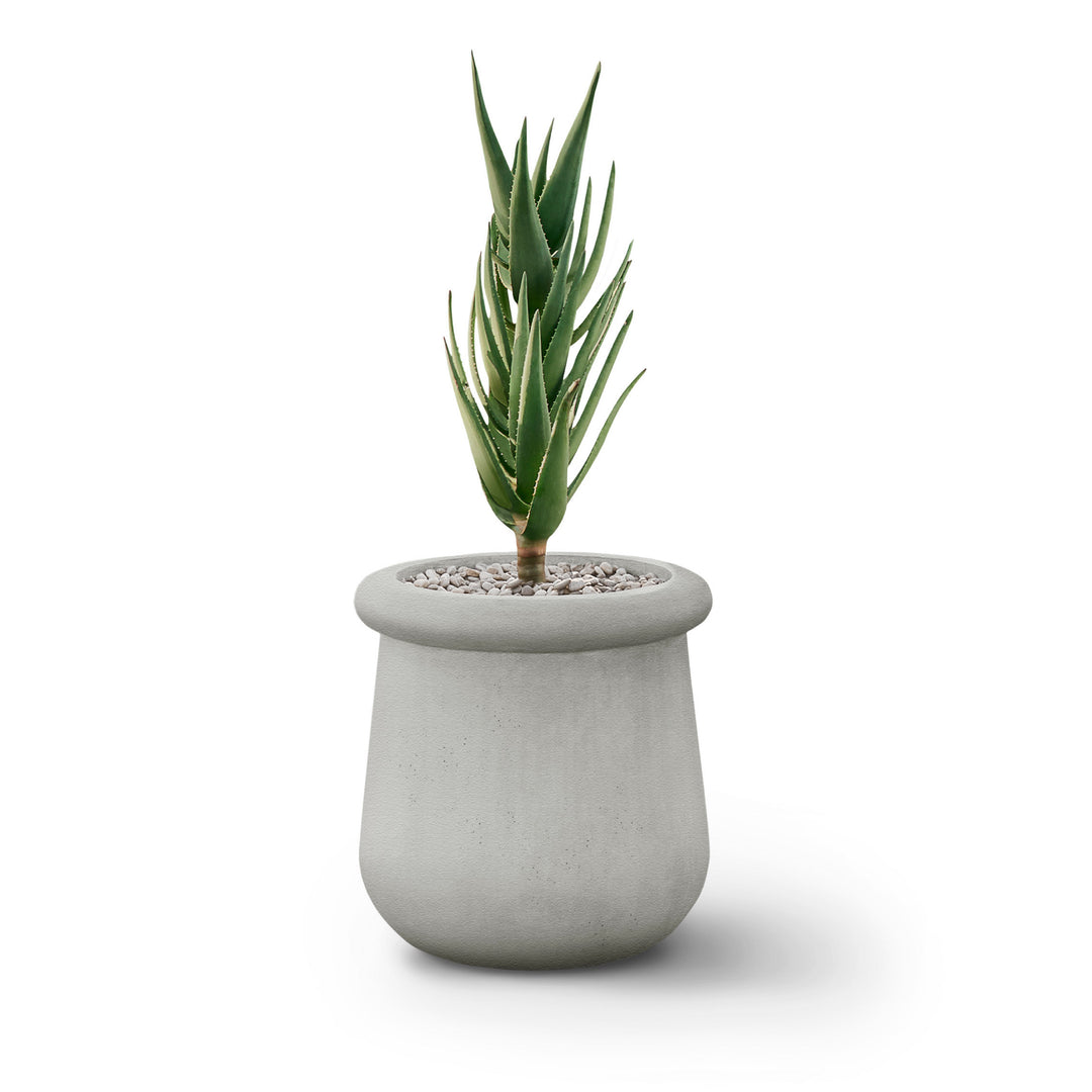 Soma Planter – Small Outdoor Planters Indigenus Grey