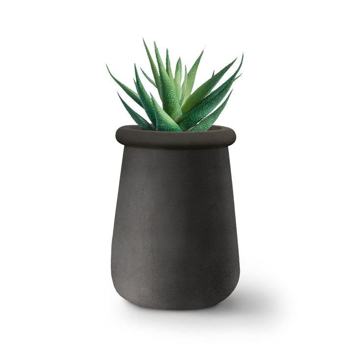 Soma Planter – Medium Outdoor Planters Indigenus Black