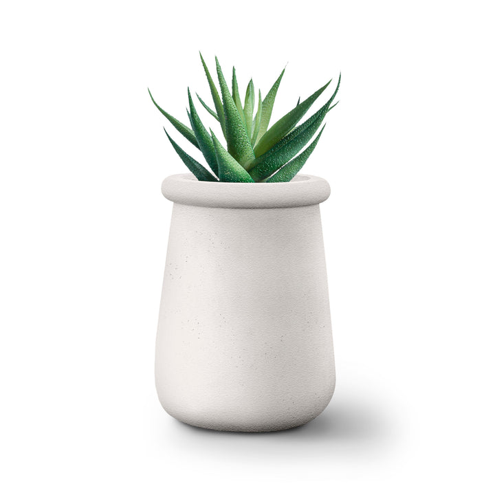 Soma Planter – Medium Outdoor Planters Indigenus White