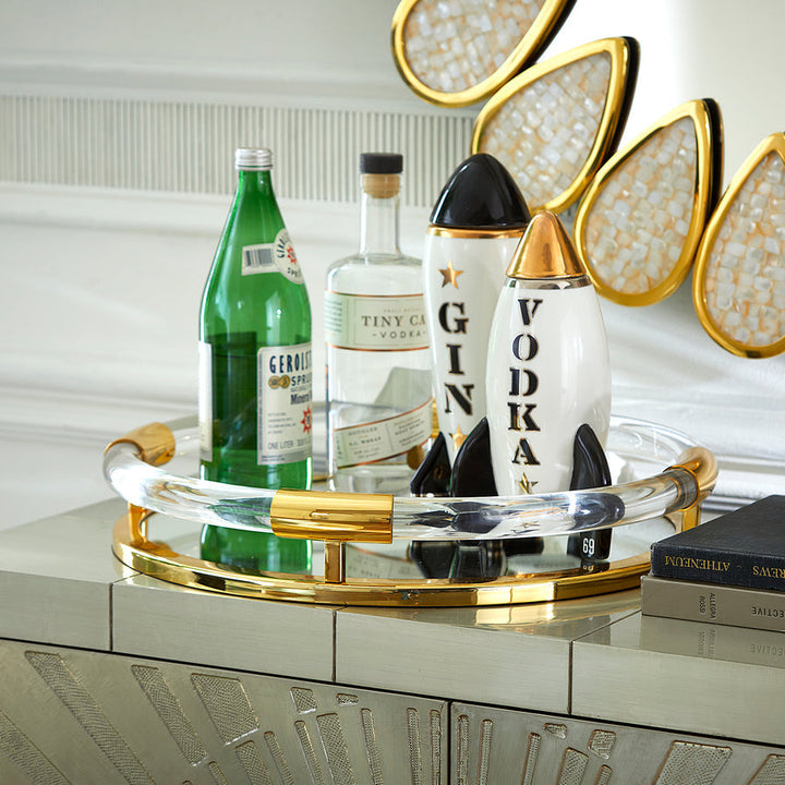 Jacques Round Tray Jonathan Adler