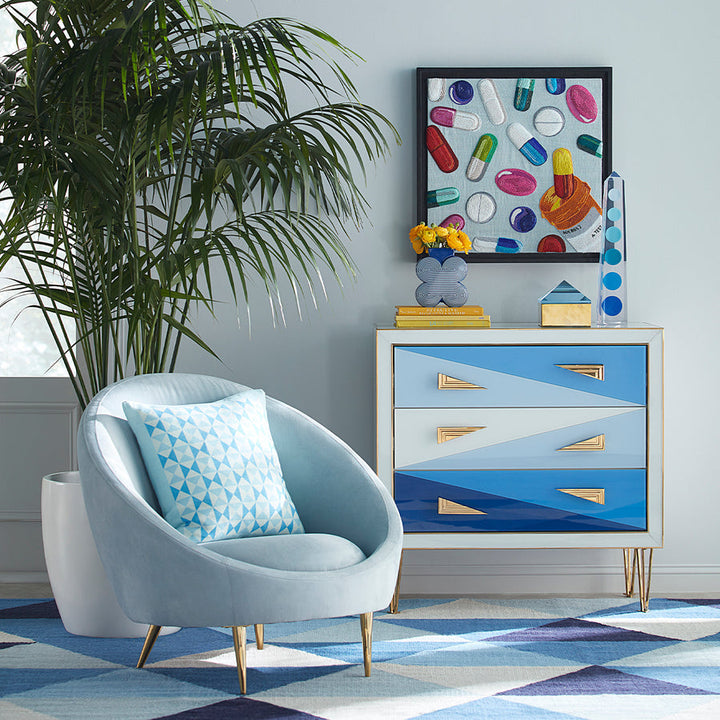 Happy Pills Beaded Art Jonathan Adler