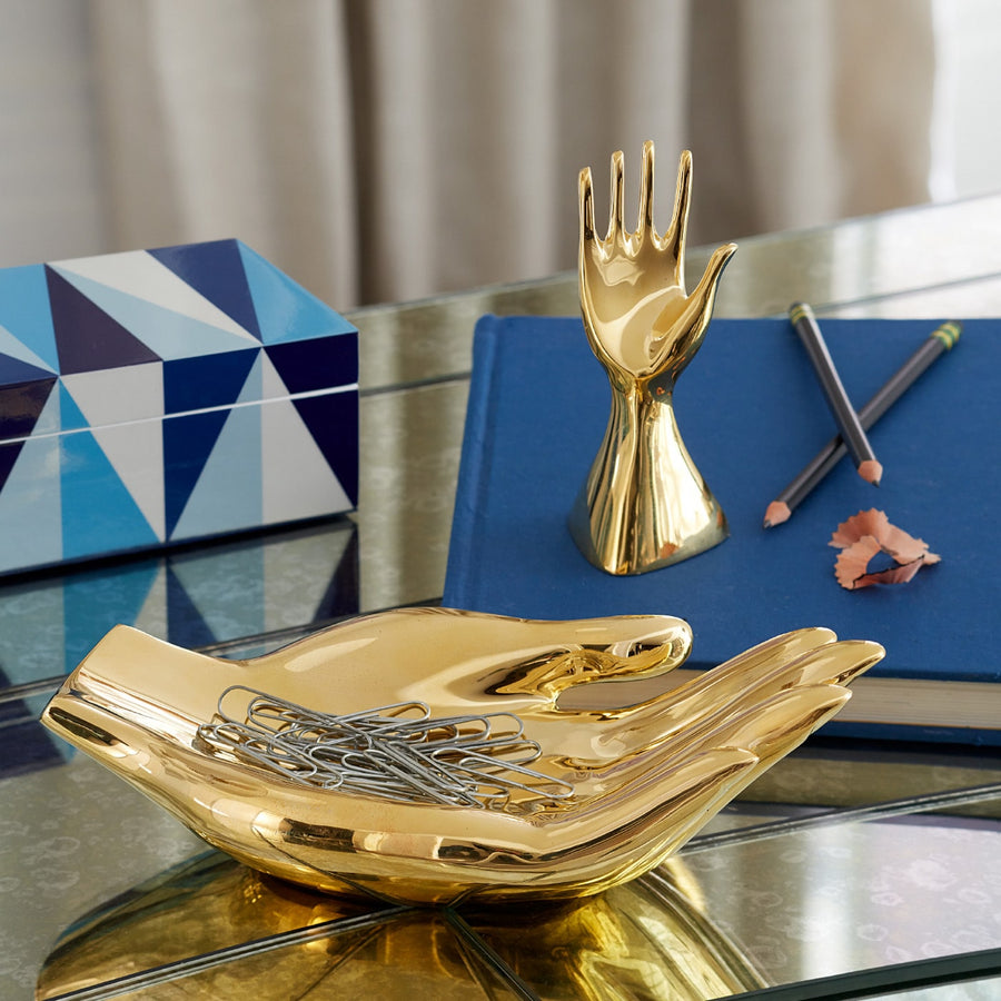 Brass Hand Bowl Jonathan Adler