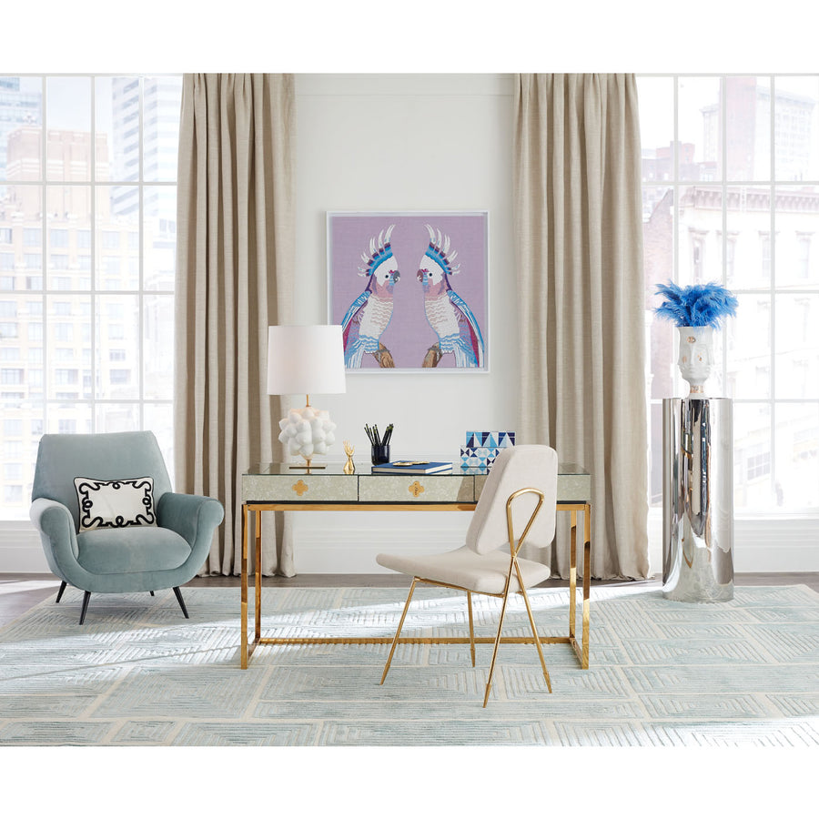 Parrots Beaded Art Jonathan Adler