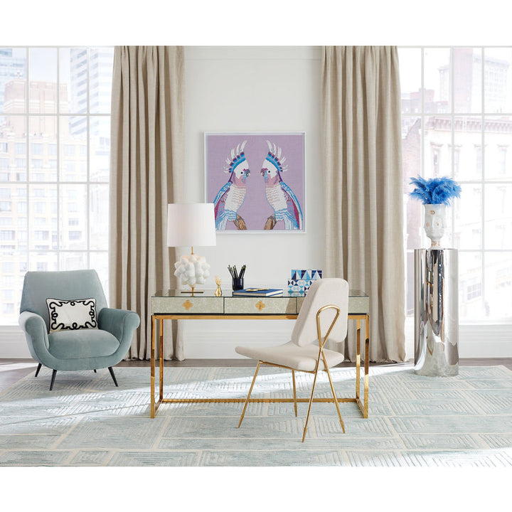 Parrots Beaded Art Jonathan Adler