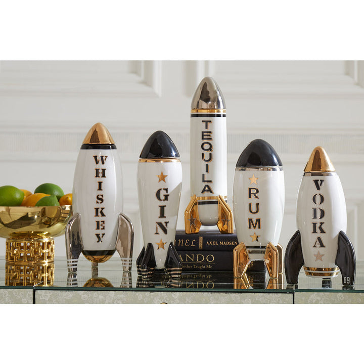 Rocket Tequila Decanter Jonathan Adler