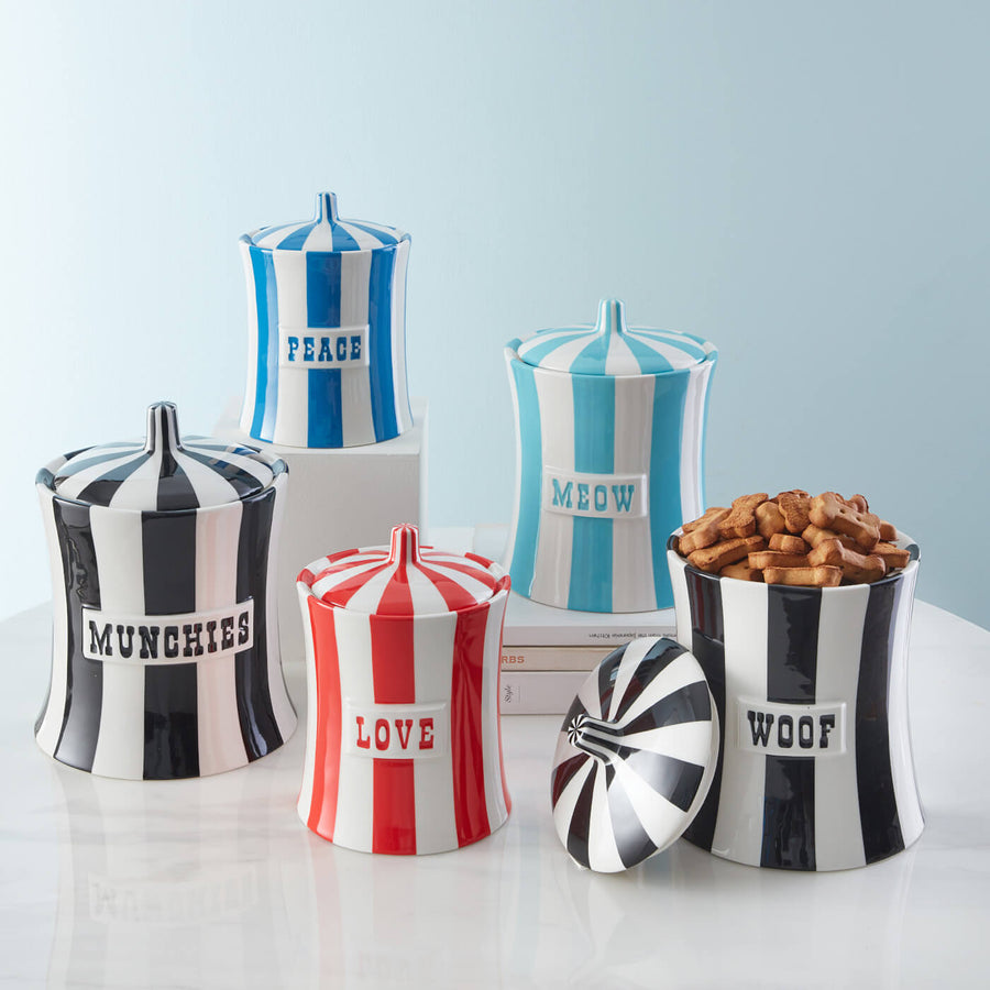Vice Woof Canister Jonathan Adler