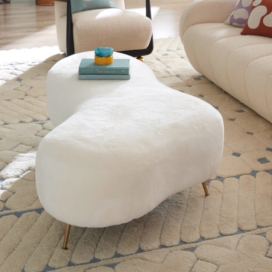 Amorphic Cocktail Ottoman Jonathan Adler