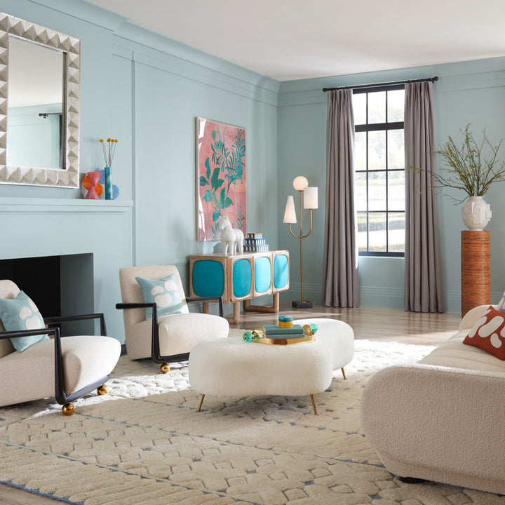 Amorphic Cocktail Ottoman Jonathan Adler