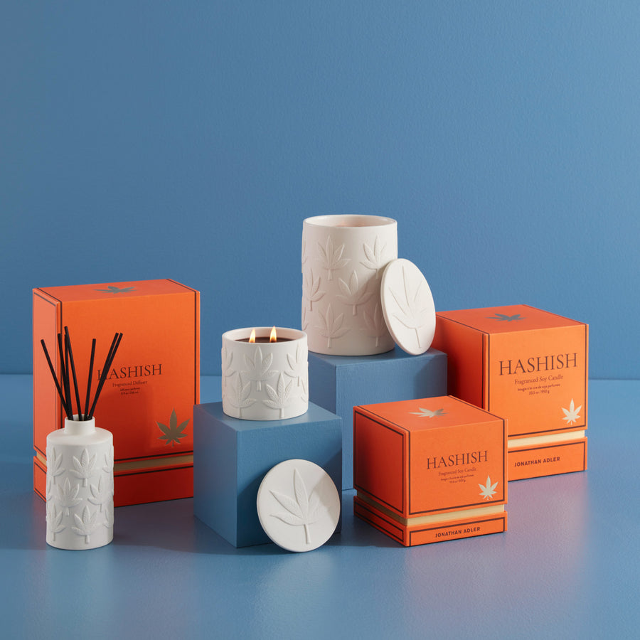 Hashish Three-Wick Candle Jonathan Adler