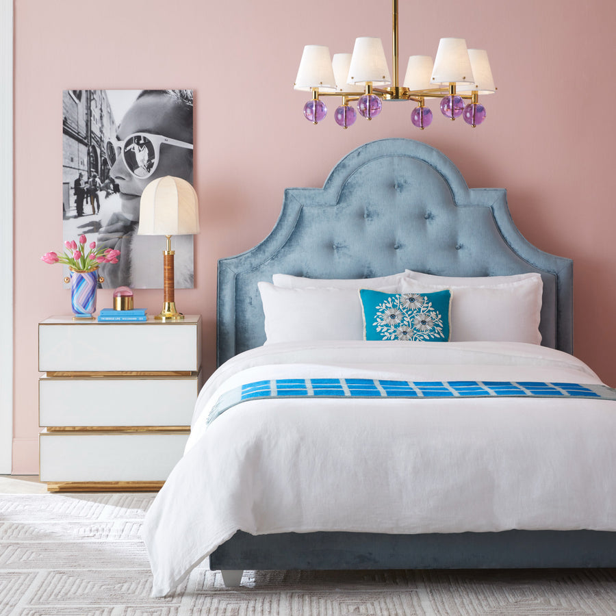 Belvedere Six-Light Chandelier Jonathan Adler