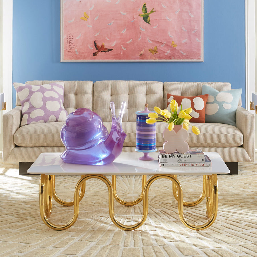 Acrylic Snail Objet Jonathan Adler