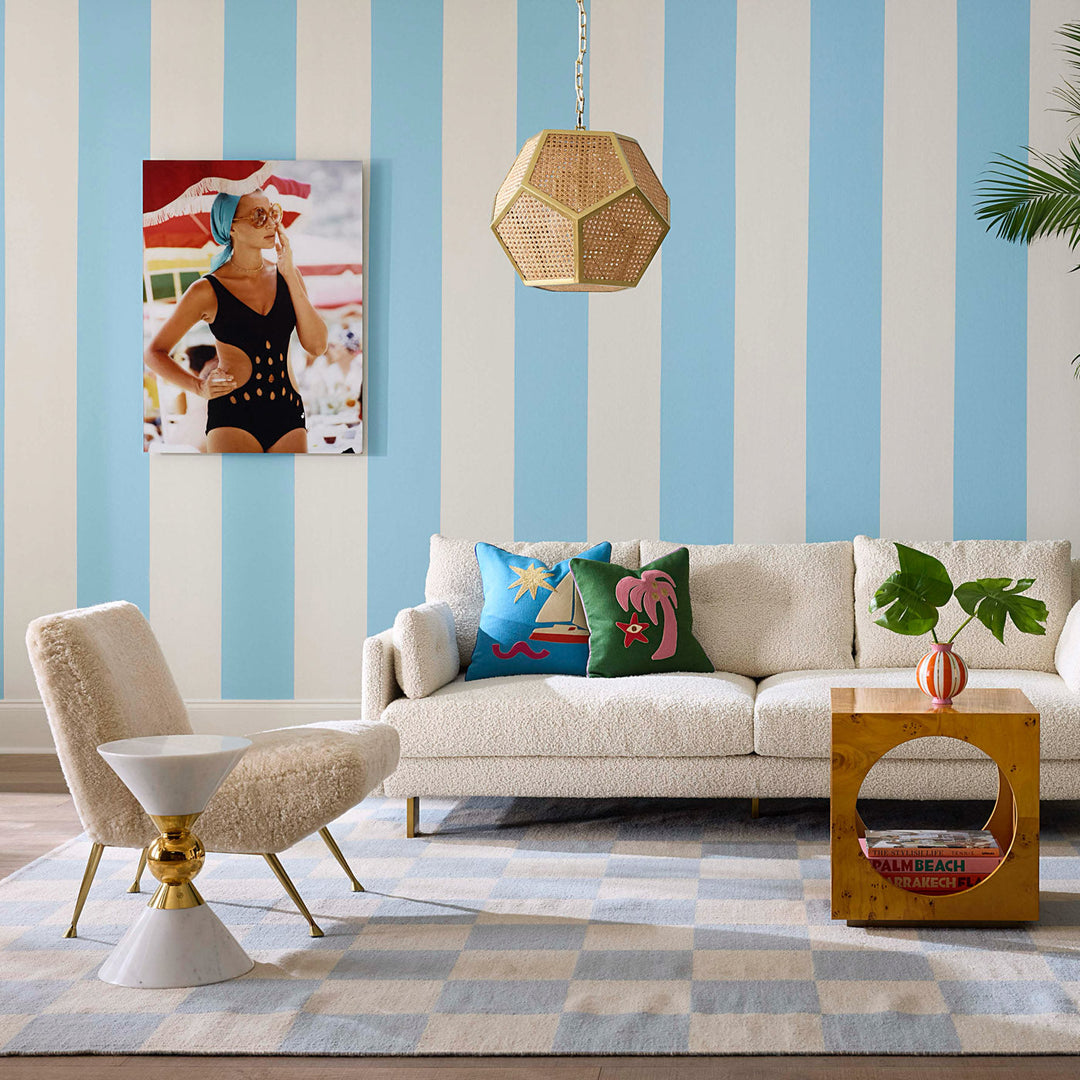 Playa Palm Tree Pillow Jonathan Adler
