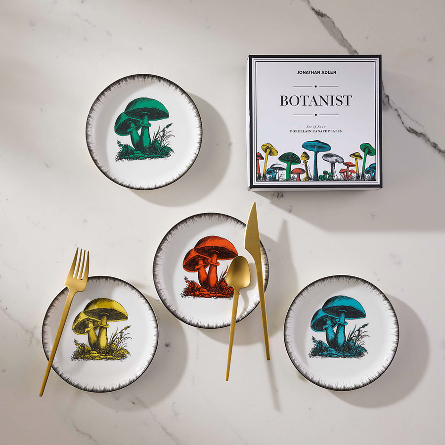 Botanist Canapé Plate Set Jonathan Adler