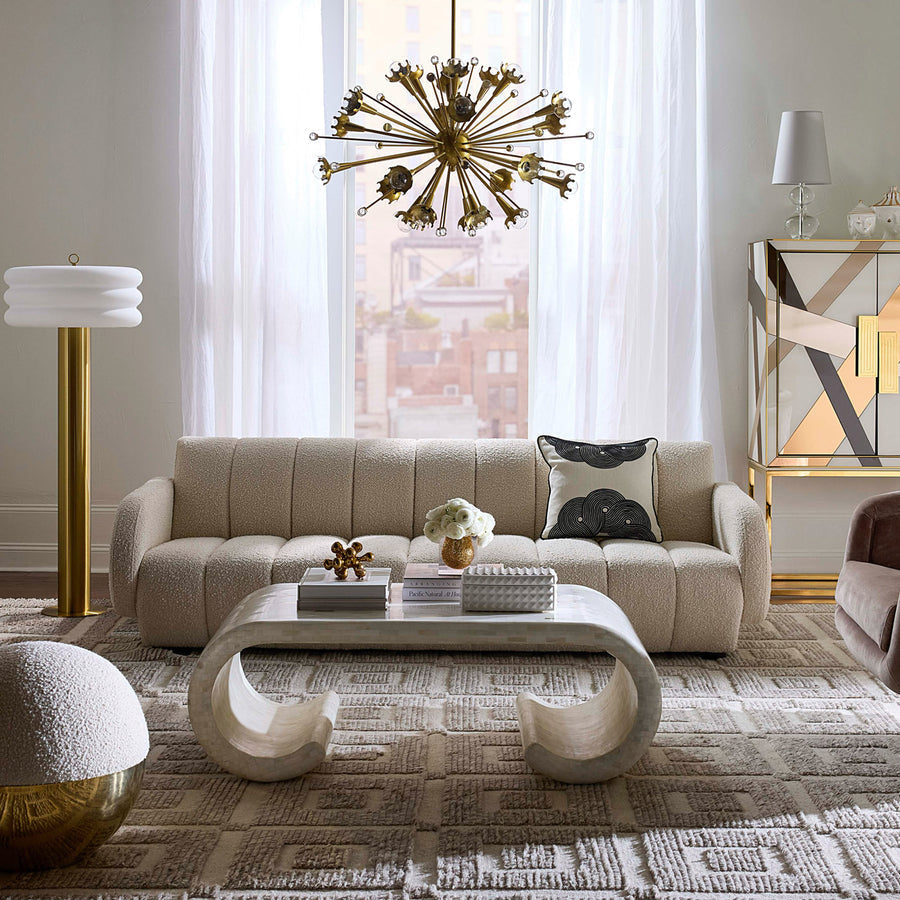 Casablanca Scroll Cocktail Table Jonathan Adler