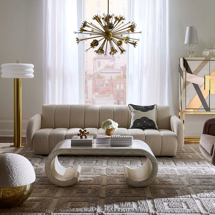 Casablanca Scroll Cocktail Table Jonathan Adler