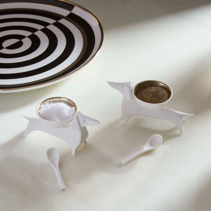Dachshund Salt & Pepper Cellars Jonathan Adler