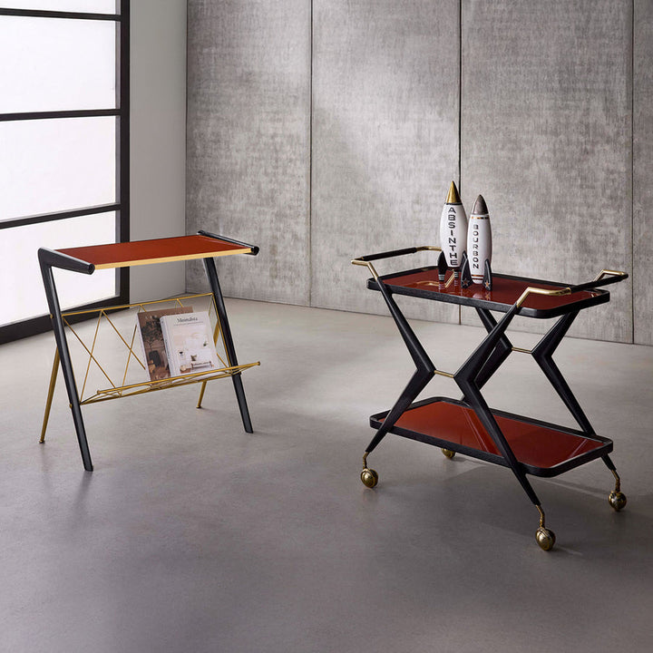 Trocadero Magazine Side Table Jonathan Adler