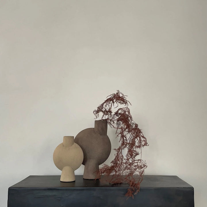 Sphere Vase Bubl, Medio - Taupe Vases 101 Copenhagen   