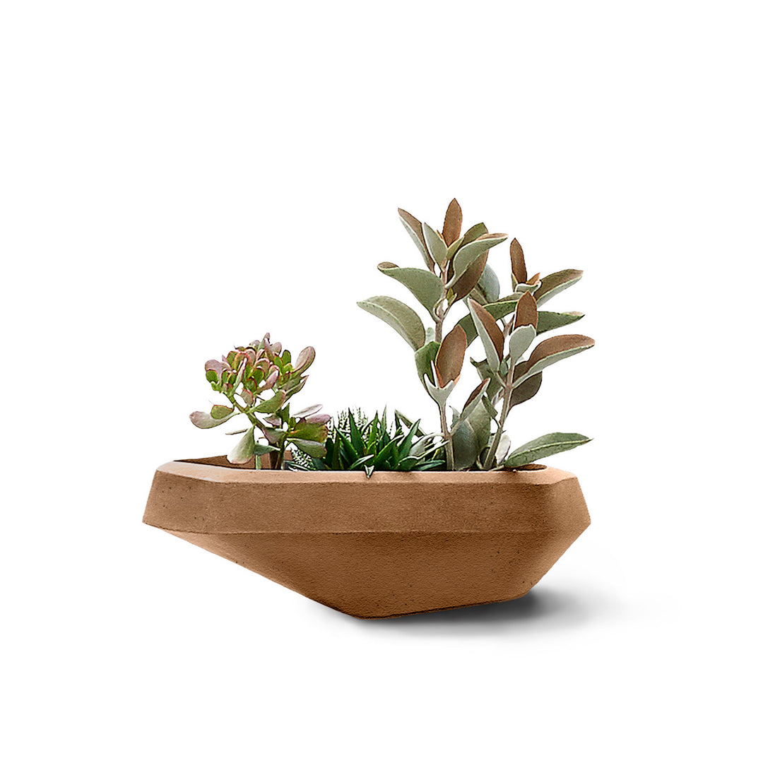 Steen Planter – Small Outdoor Planters Indigenus Nutmeg