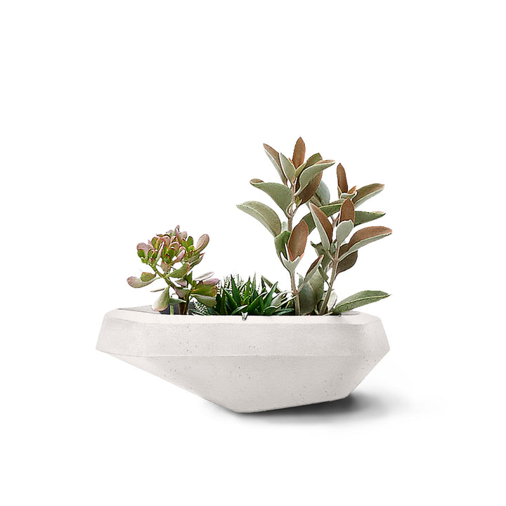 Steen Planter – Small Outdoor Planters Indigenus White