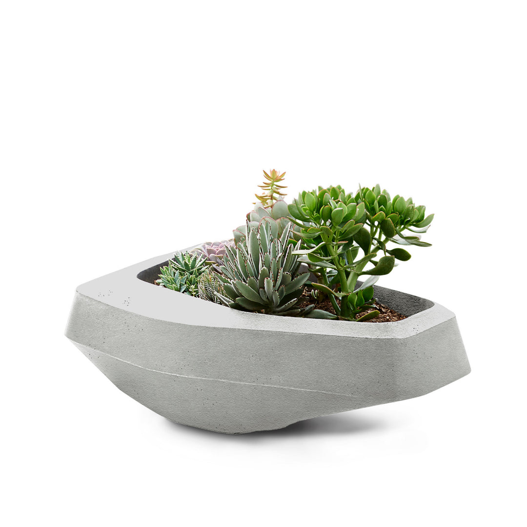 Steen Planter – Medium Outdoor Planters Indigenus Grey