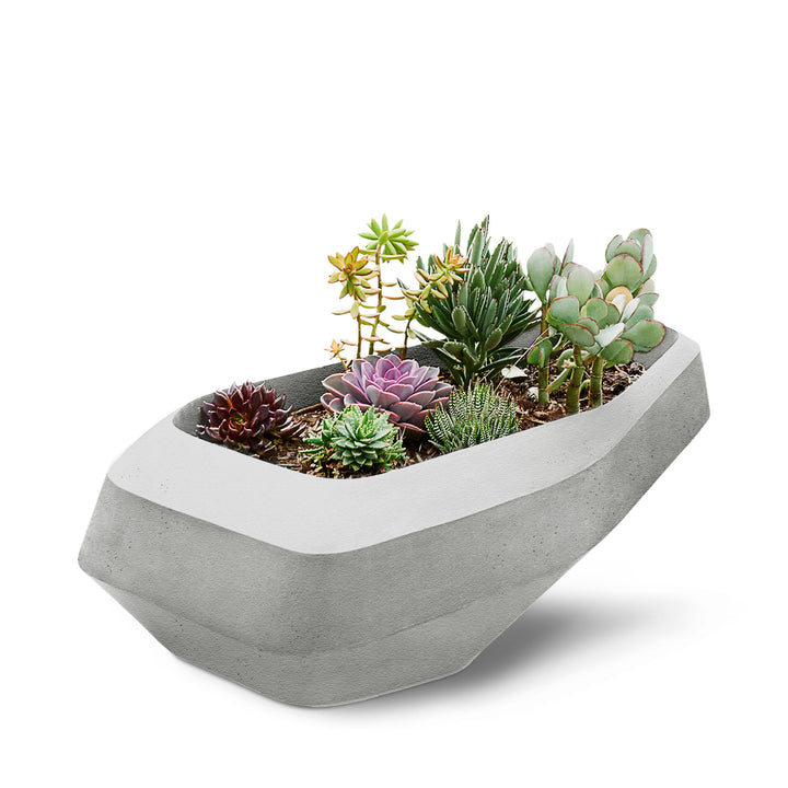 Steen Planter – Large Outdoor Planters Indigenus Grey