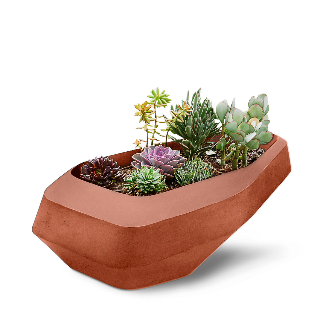 large succulent planter outdoor Steen Planter – Large – Italian Luxury Interiors