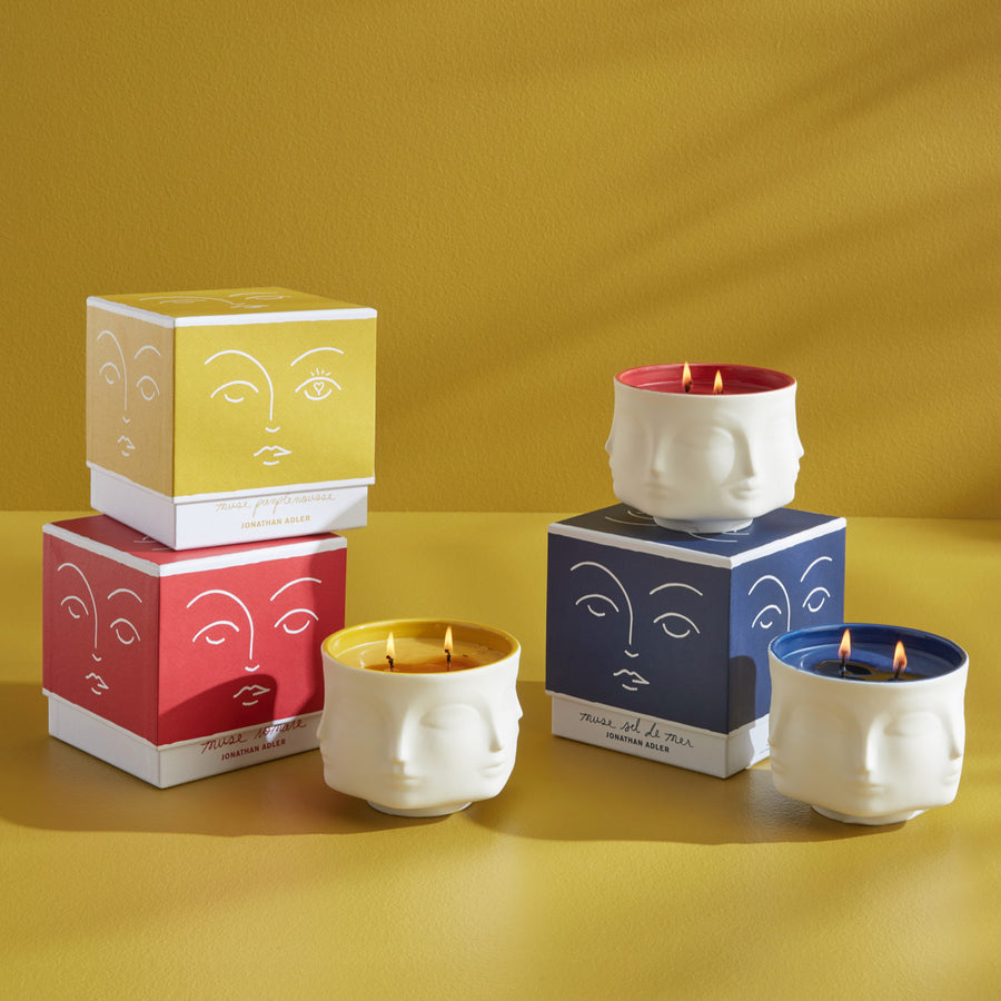 Muse Couleur Pamplemousse Candle Jonathan Adler