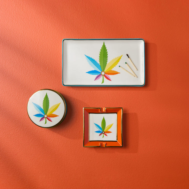 Sinsemilla Square Ashtray Jonathan Adler