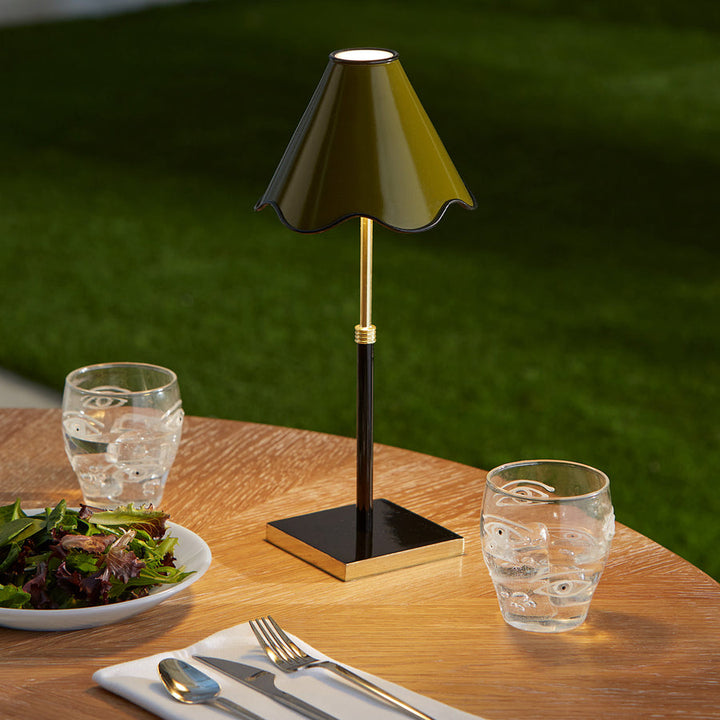 Ripple Rechargable LED Table Lamp Jonathan Adler